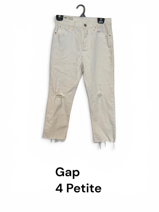 GAP Denim - GAP CHEEKY STRAIGHT HIGH RISE Jeans SIZE: 4 Petite BIN #12